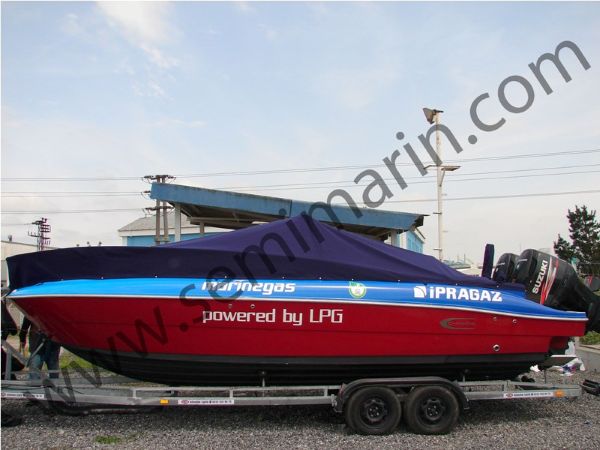 Motor yat kışlık kapama uygulaması